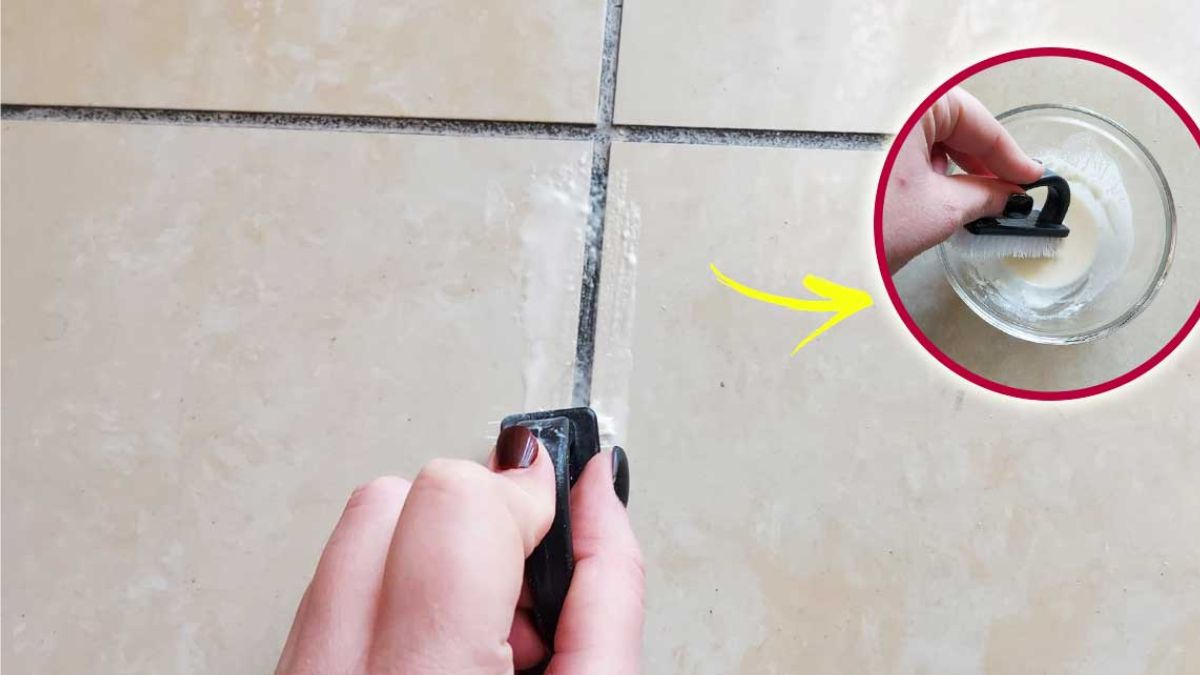 5 tipů od babiček na čištění spár mezi dlaždicemi