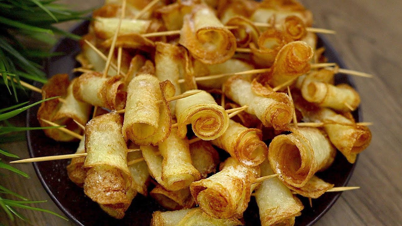 Bramborové ruličky z pouze 2 ingrediencí!