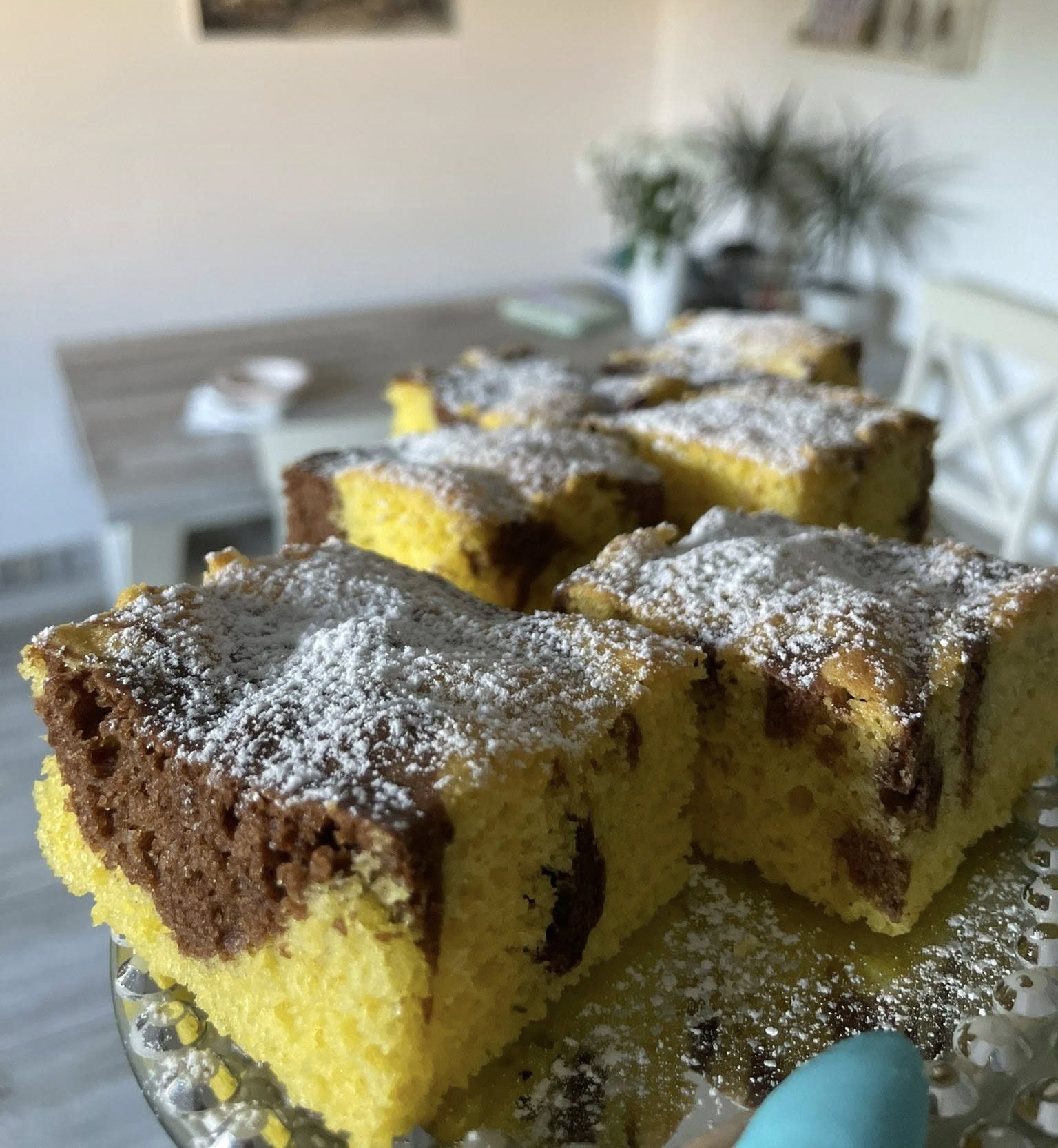 Dvoubarevný koláč se Salkem – vláčný, jemný a hotový raz dva!