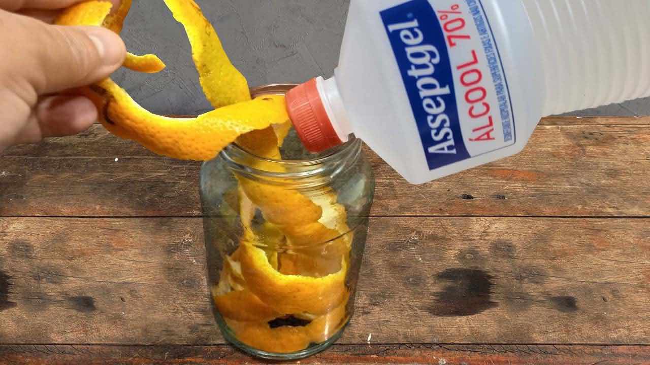 Pomerančové šupky, pokud je jednou dáte do alkoholu, budete to dělat pořád.