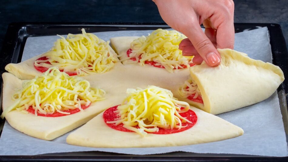 Rychlý a jednoduchý recept na skvělou hvězdu plnou sýra!