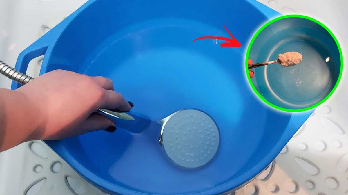 Skvělý trik pro čištění sprchové hlavice za pár minut jednoduchou metodou