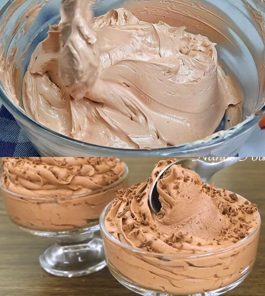 1 kg čokoládového krému, který se v ústech rozplývá, superlahodný čokoládový oblak