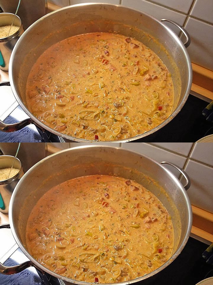 Skvělá party polévka! – Party hrnec s mletým masem, chutná bez výjimky každému