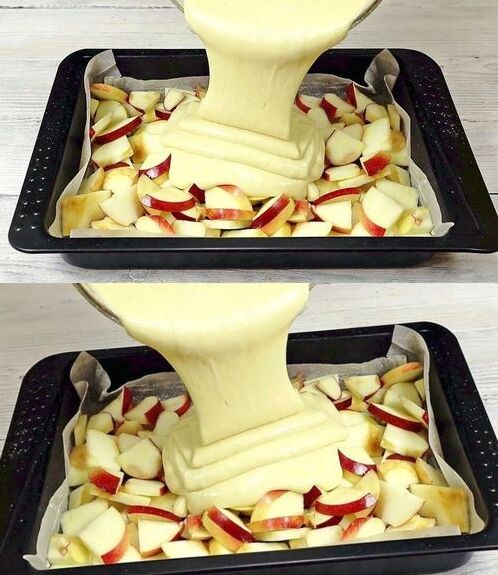 Jablečný koláč za 10 minut, můj manžel se pořád ptá, kdy ho zase bude.