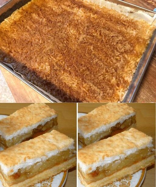 Jablečný koláč s návykovým potenciálem, každý kousek se rozplývá na jazyku.