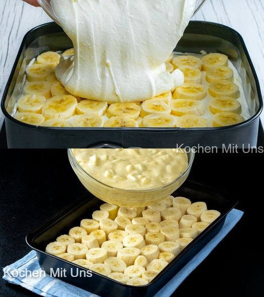 Banánový dort bez pečení, nebezpečí závislosti — recept v komentáři níže