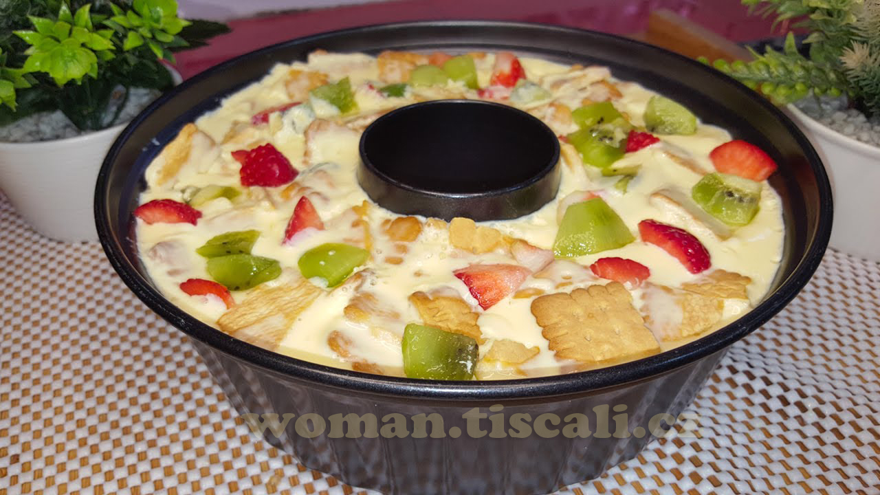 Bezkonkurenčně nejlepší nepečený dezert s ovocem: Připravíte ho za 10 minut a všichni budou nadšeni !