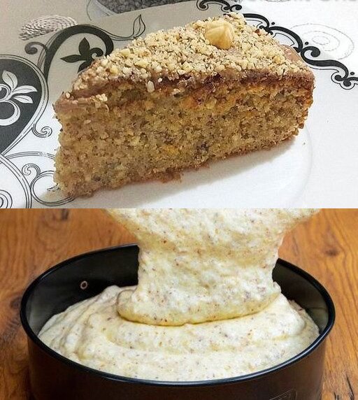 Rychlý pětiminutový šťavnatý ořechový koláč, který peču každý týden