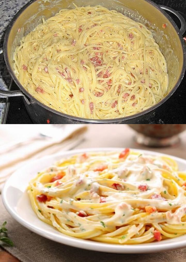 Bleskové špagety Carbonara bez zbytečností připravené za pár minut