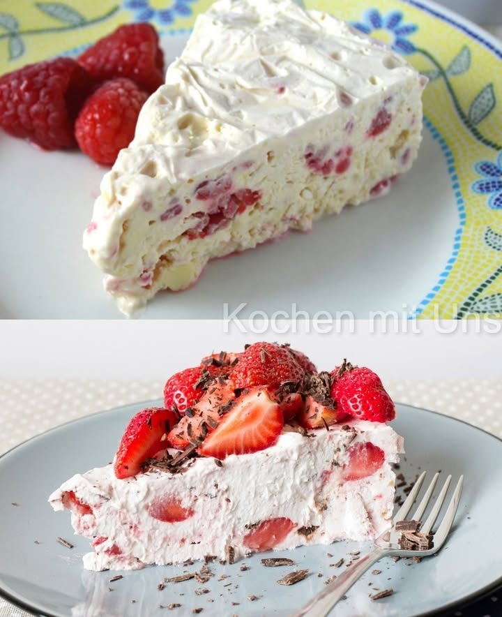 Boahhh ten dort je prostě výborný! – Jahodový zmrzlinový dort s krémovým sýrem