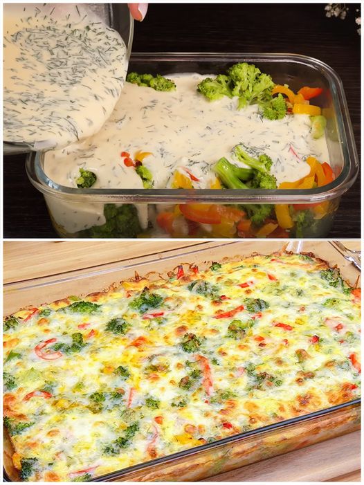 Zapečená brokolice se sýrem 100x lepší než maso, tak chutné! 🥰