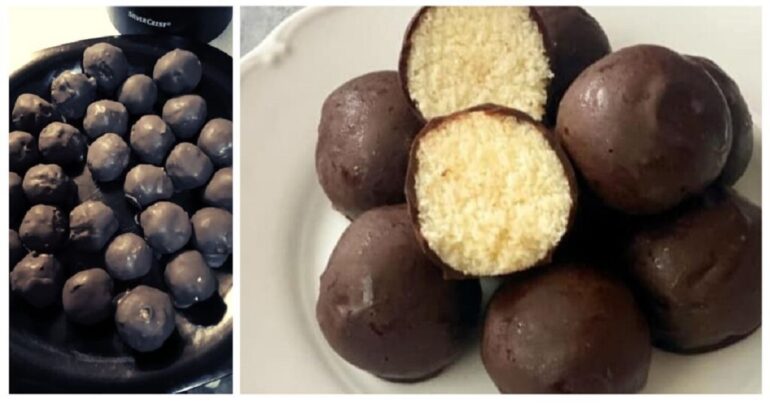 Čokoládové kuličky : Tento malý dezertík vás okouzlí! Super rychlý, super snadný