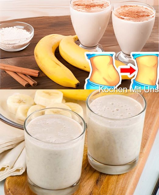 Krémový proteinový šejk s banánem na hubnutí