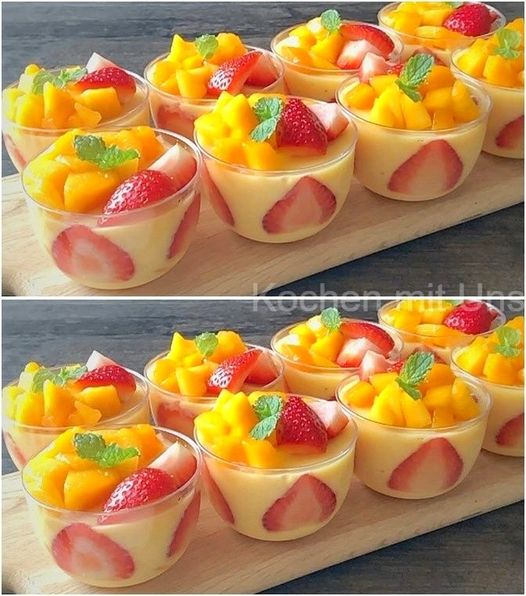 Ten dezert bych mohl jíst pořád, 5minutový mango dezert, mnohem lepší než zmrzlina!