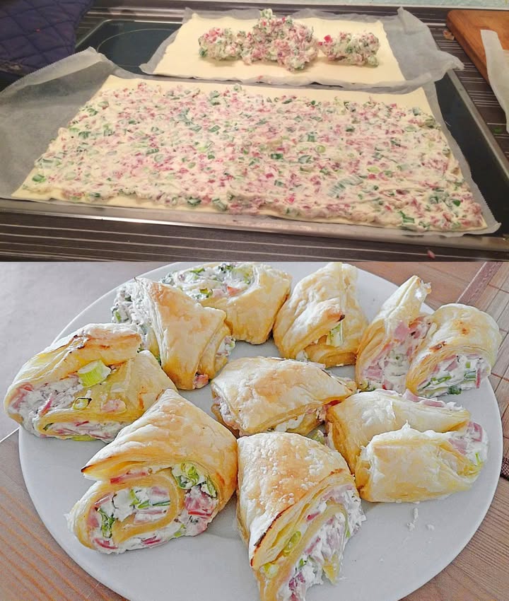 To peču každý týden, flammkuchenová roláda