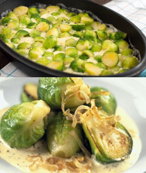 To bych mohl jíst každý den: růžičkový kel v omáčce z čerstvého sýra a hořčice