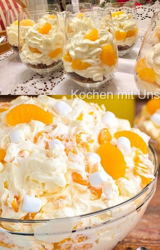 To bych mohl jíst denně, mandarinkový pudinkový dezert