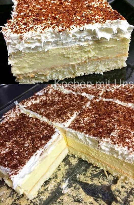 Peču ho několikrát týdně – dort s vanilkovým krémem bez pečení