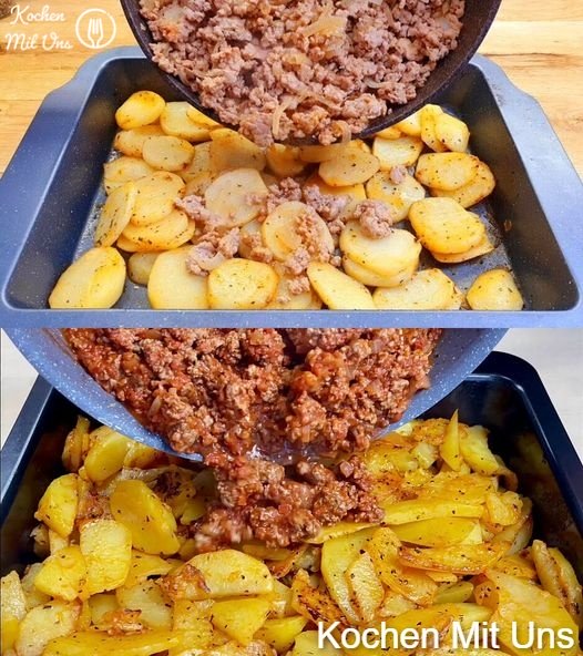 To je pecka! – Zapečené brambory s mletým masem, rychlá večeře pro celou rodinu!