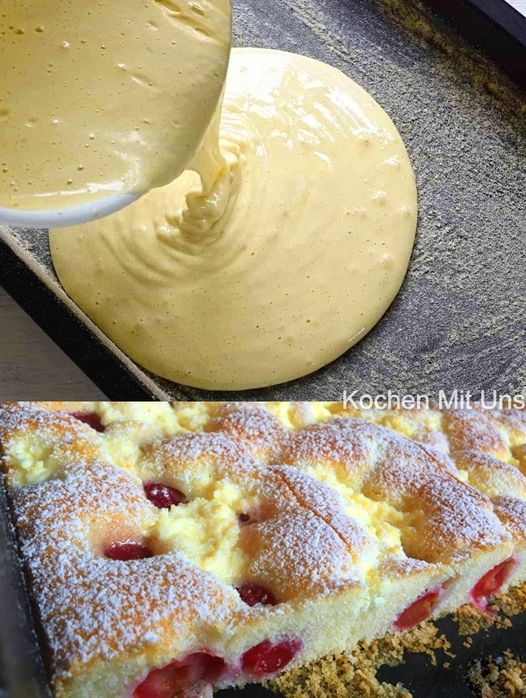 Nejlepší třešňový koláč, který jsem kdy upekl! – tvarohový koláč s třešněmi z Maďarska