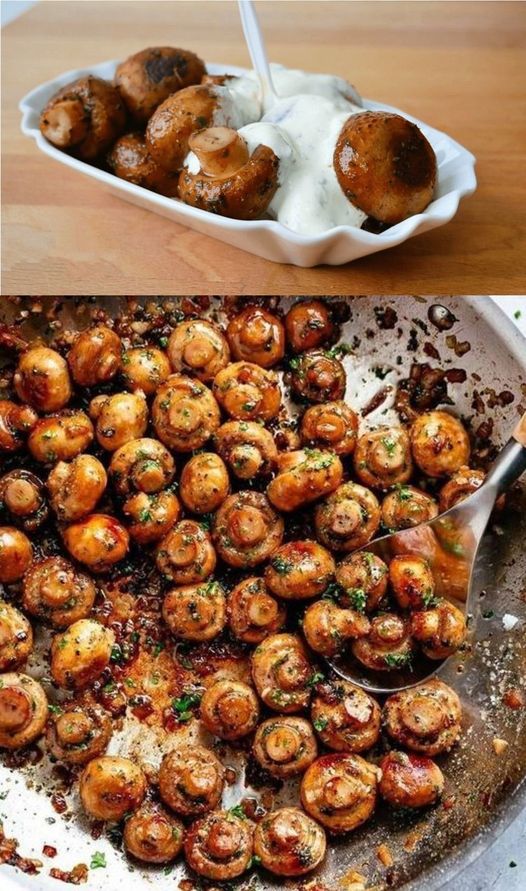 Tyhle jsou tak chutné: česnekové žampiony za pár minut