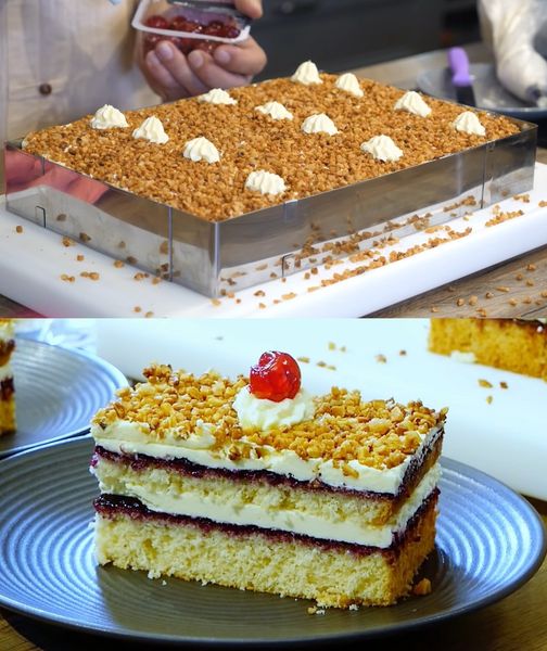 Jsou absolutně nebezpečně návykové: plátky dortu Frankfurter Kranz