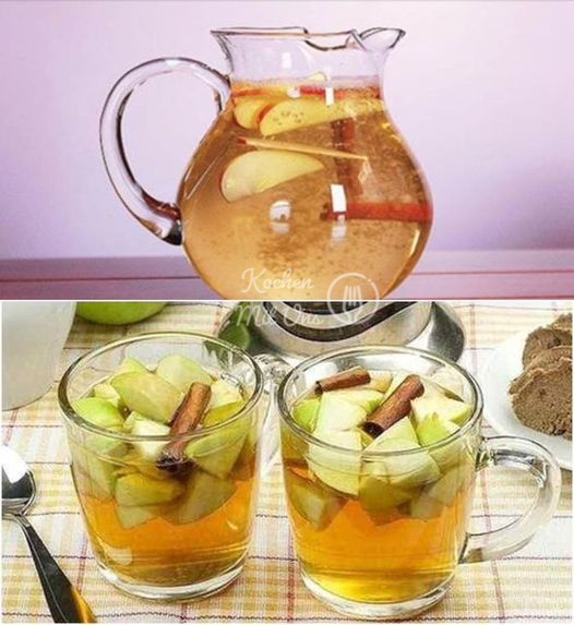 Tato léčivá voda pomáhá při hubnutí! – Jablečná voda se skořicí a citronem