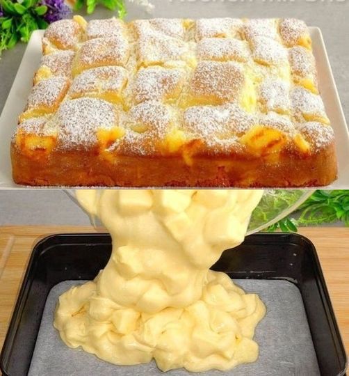 Budeš ho pořád péct, jablečný koláč s vanilkovým pudinkem