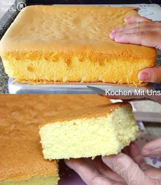 Už nikdy neupečeš jiný piškotový korpus! – Bleskový piškot, vždy vyjde