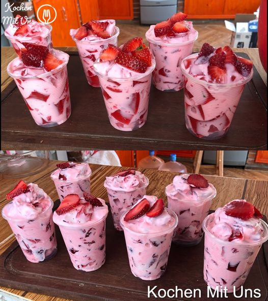 Sen, to je tak lahodné! – Jahodový dezert s jogurtem hotový za pár minut