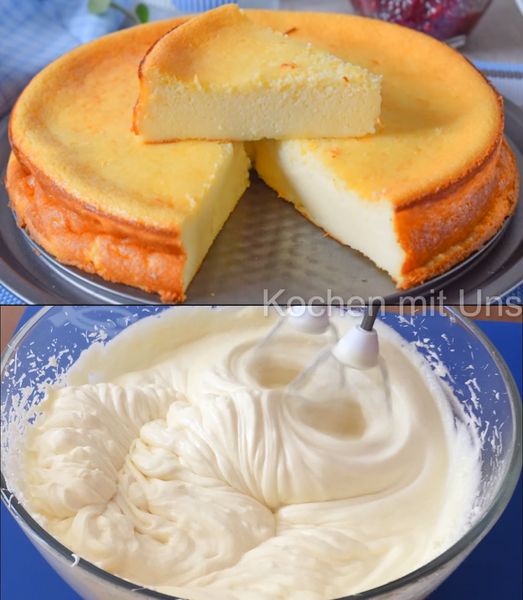 Jednoduše šílené, bleskový tvarohový koláč s přípravou za 3 minuty 🥰