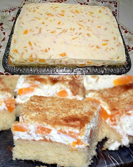 Fanta řezy se zakysanou smetanou