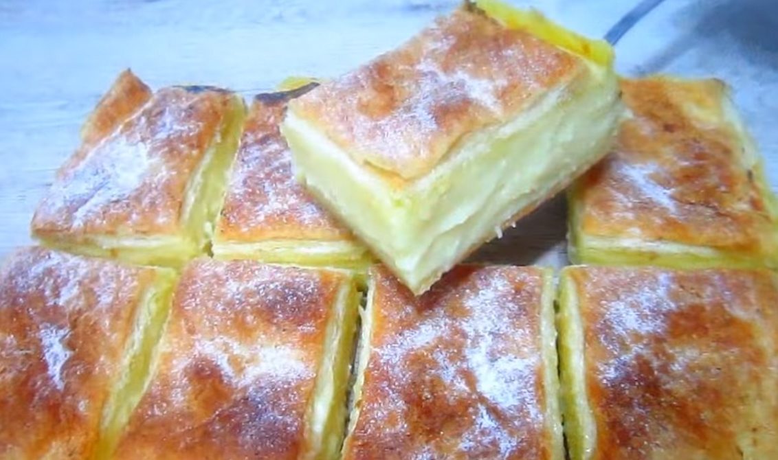 Fantastický koláč z listového těsta s pomerančovým krémem: Lahodný dezert, kterému nikdo neodolá!