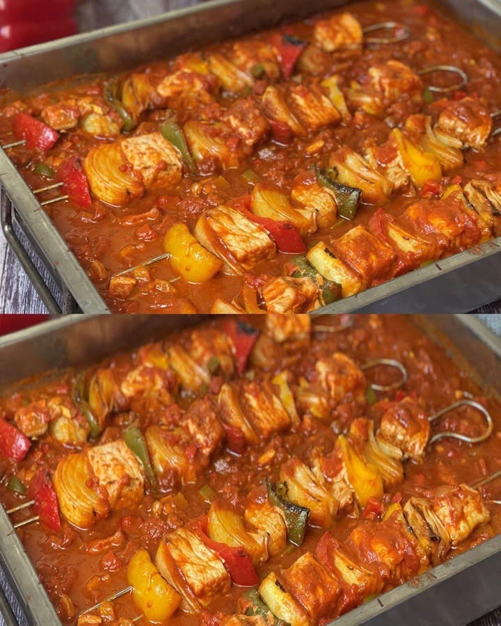 Fantastický šašlik s domácí šašlikovou omáčkou