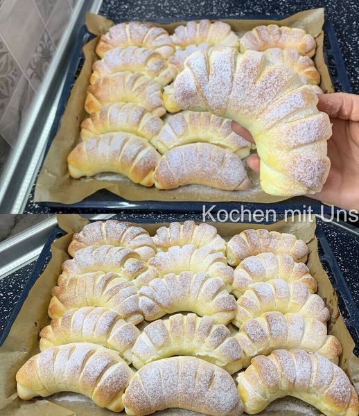 Miluju je, měkké jako vata, pudinkové rohlíčky, které zůstávají čerstvé i několik dní 🥰