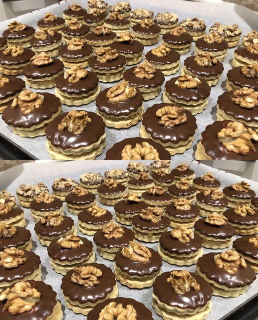 Ischler dortíčky, moje absolutně nejoblíbenější sušenky