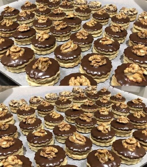 Ischler dortíčky, chutnají tak moc lahodně