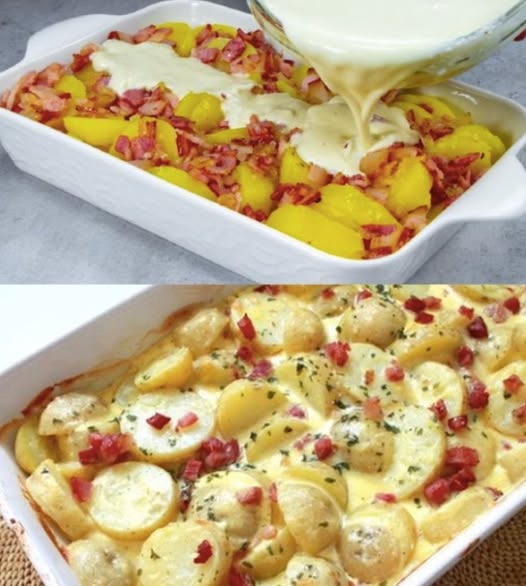 Brambory alla Carbonara připravené raz dva!