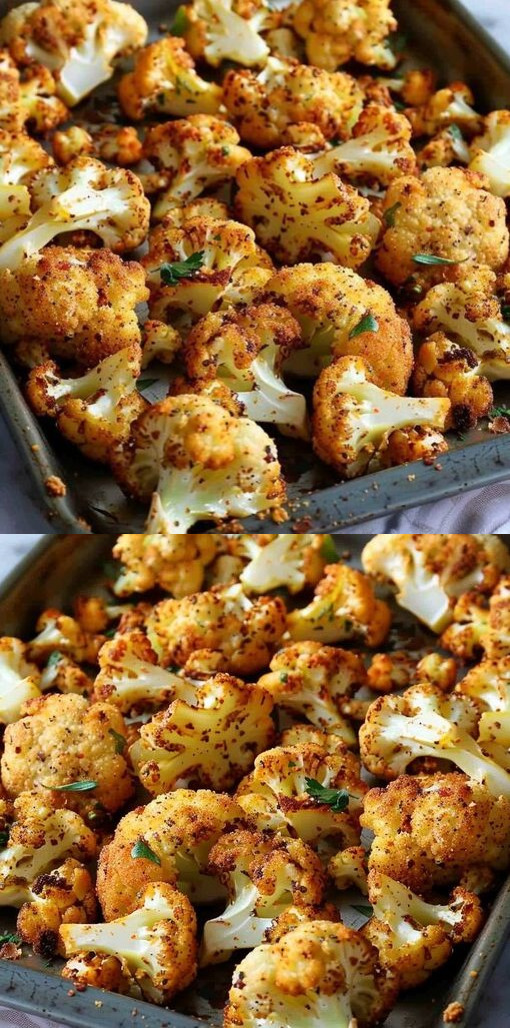 Křupavý květák se strouhaným sýrem a 20 minutami pečení