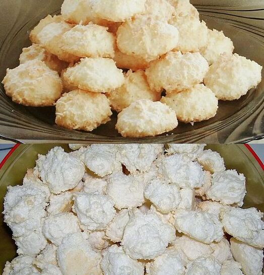 Kokosové pusinky, starý rodinný recept
