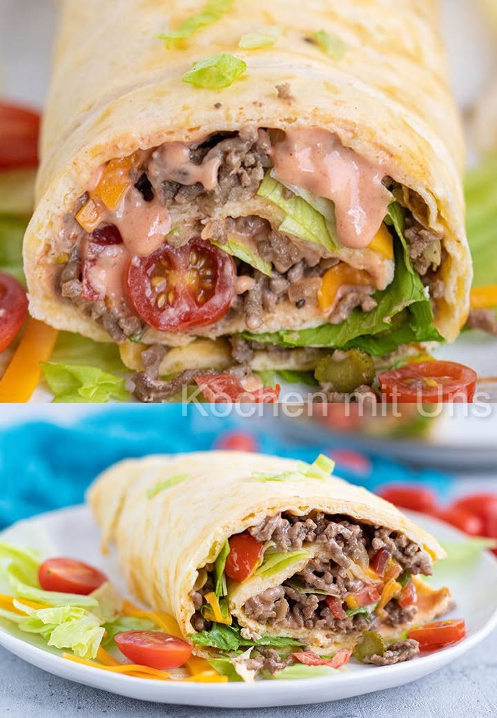 Mohl bych to jíst každý den – Big Mac rolka s extra velkým množstvím omáčky, super chutné