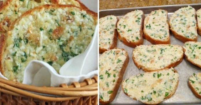 Křupavý česnekový chléb se sýrem za 30 minut !