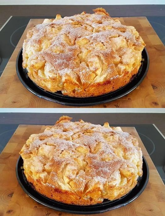 Lidi, rozhodně to upečte: super šťavnatý jablečný koláč s návykovostí 100 殺
