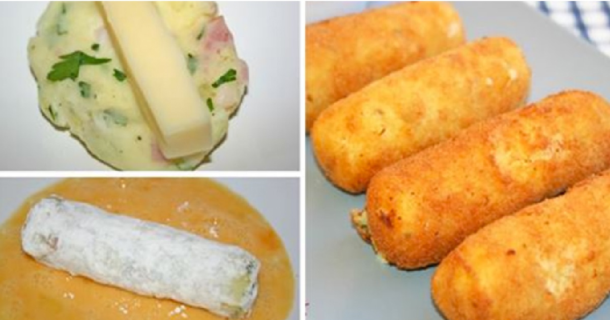 Luxusní bramborové tyčinky plněné sýrem s famózním česnekovým dipem – hotové za 15 minut!