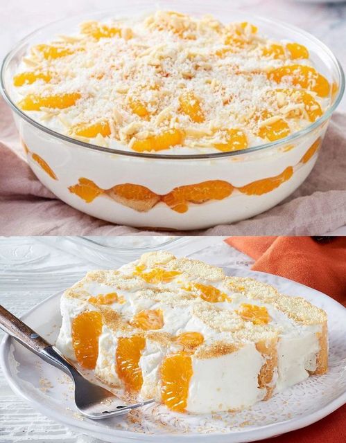 Mandarinkové tiramisu vykouzlené za 5 minut, takoooo chutné