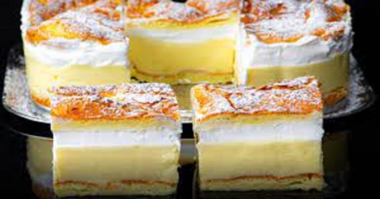 Nadýchaný dezert s mandlemi, který si oblíbíte již po prvním ochutnání !