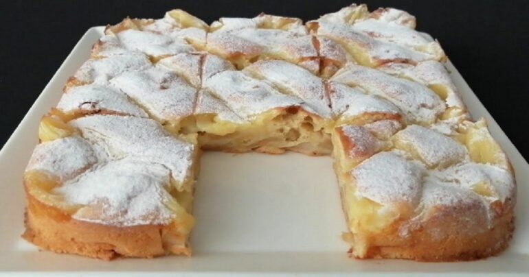 Neodolatelný jablečný koláč hotový za 30 minut! Zamilujete si ho !