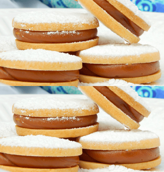 Nugátové sušenky, krásně křehké a chutné