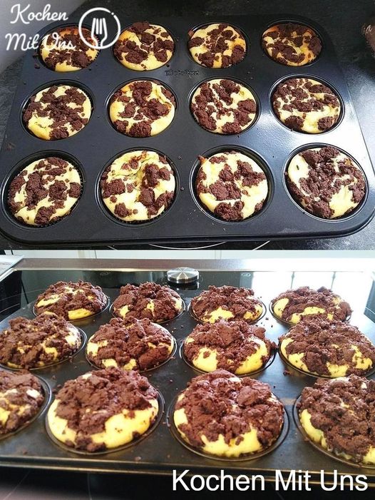 Oh wow nejlepší muffiny na světě. Zupfkuchen muffiny s Paradiescreme